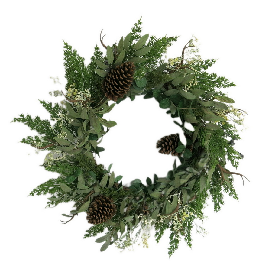 Wreath w/Pinecone