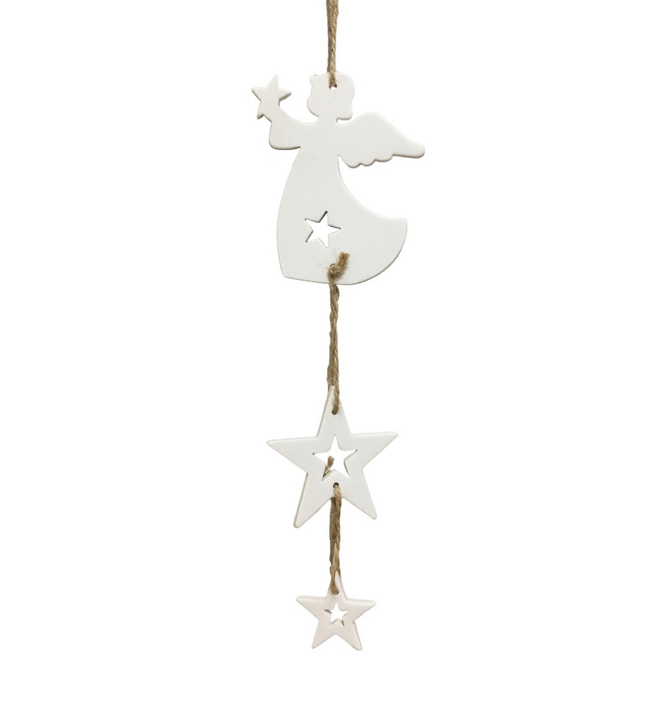 Porcelain Angel Ornament