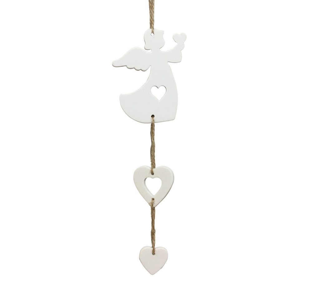 Porcelain Angel Ornament