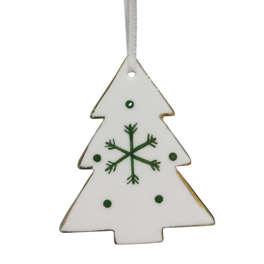 Porcelain Tree Ornament