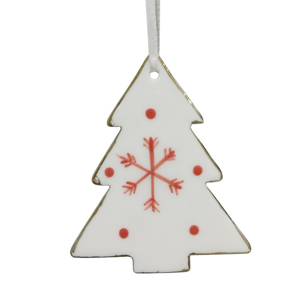 Porcelain Tree Ornament