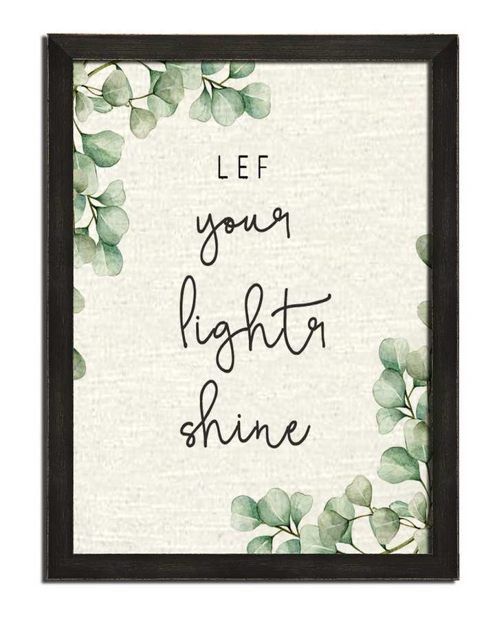 Leaf Pattern Wall Decor