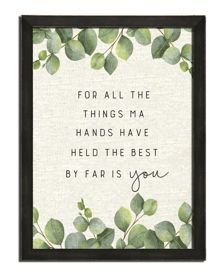 Leaf Pattern Wall Decor