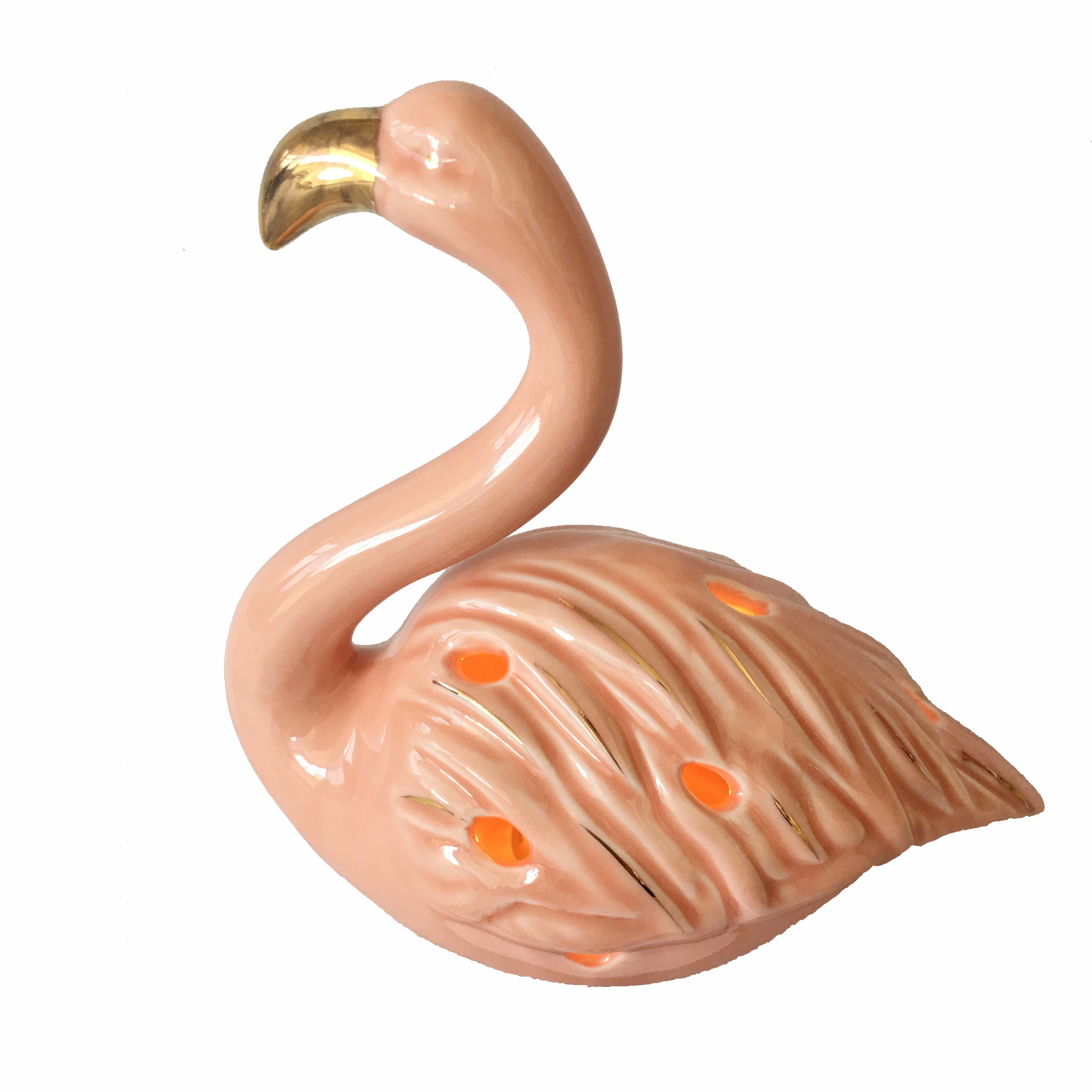 Porcelain Flamingo LED