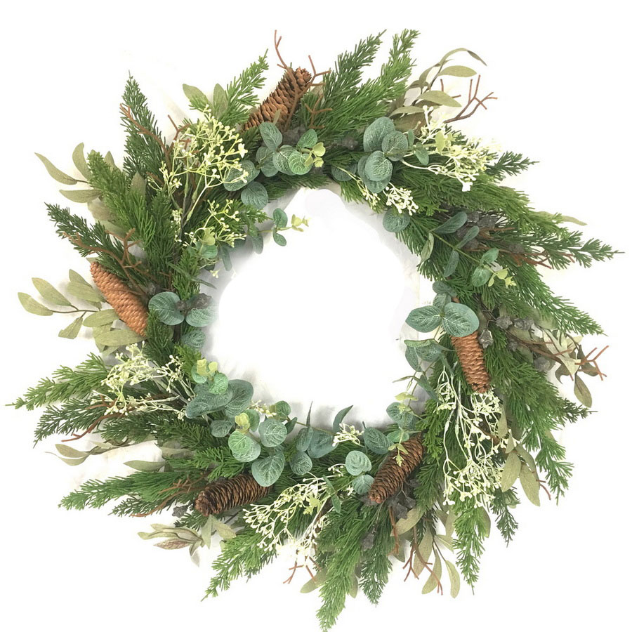 Wreath w/Pinecone