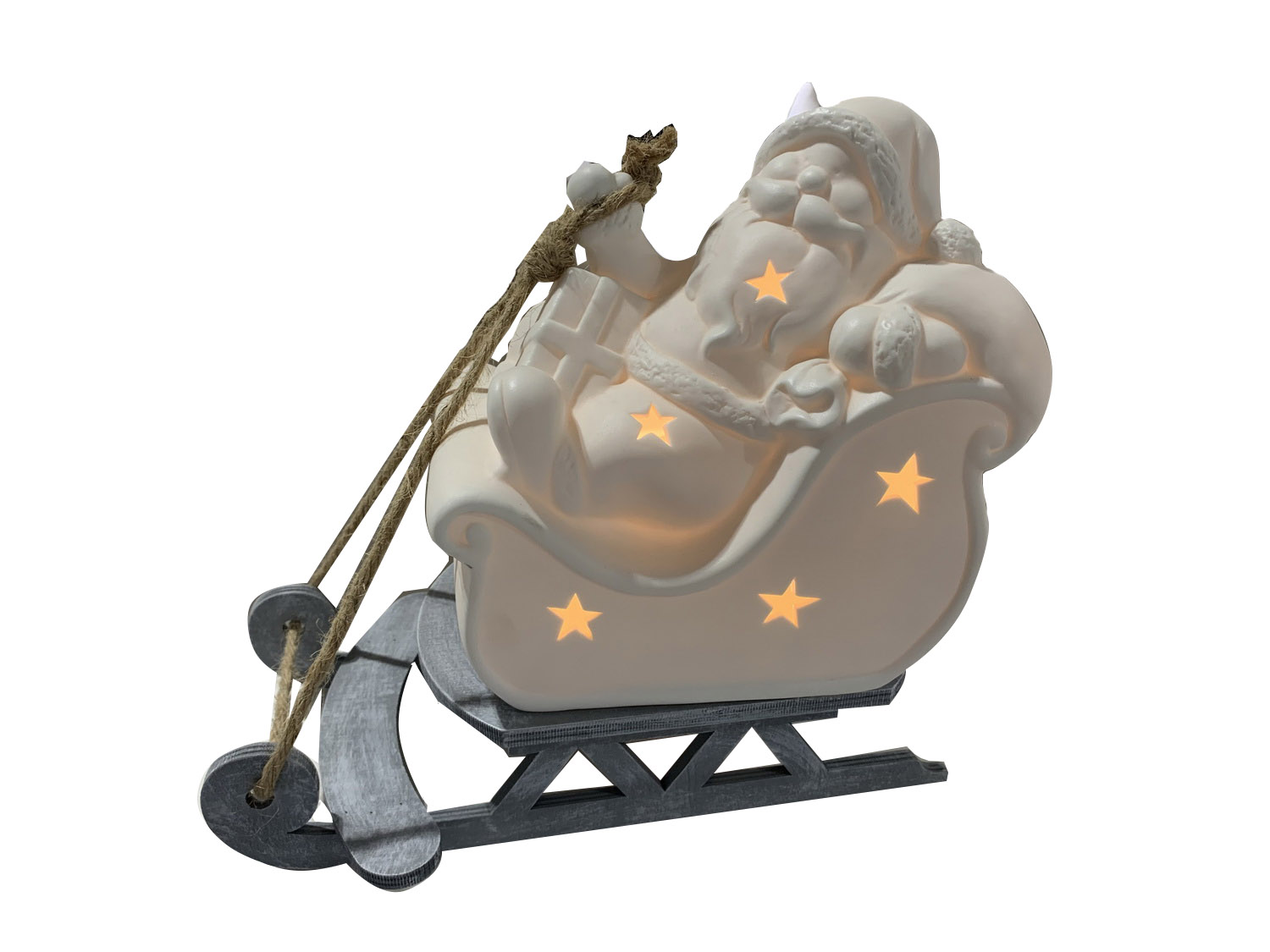 Santa Sleigh LED
